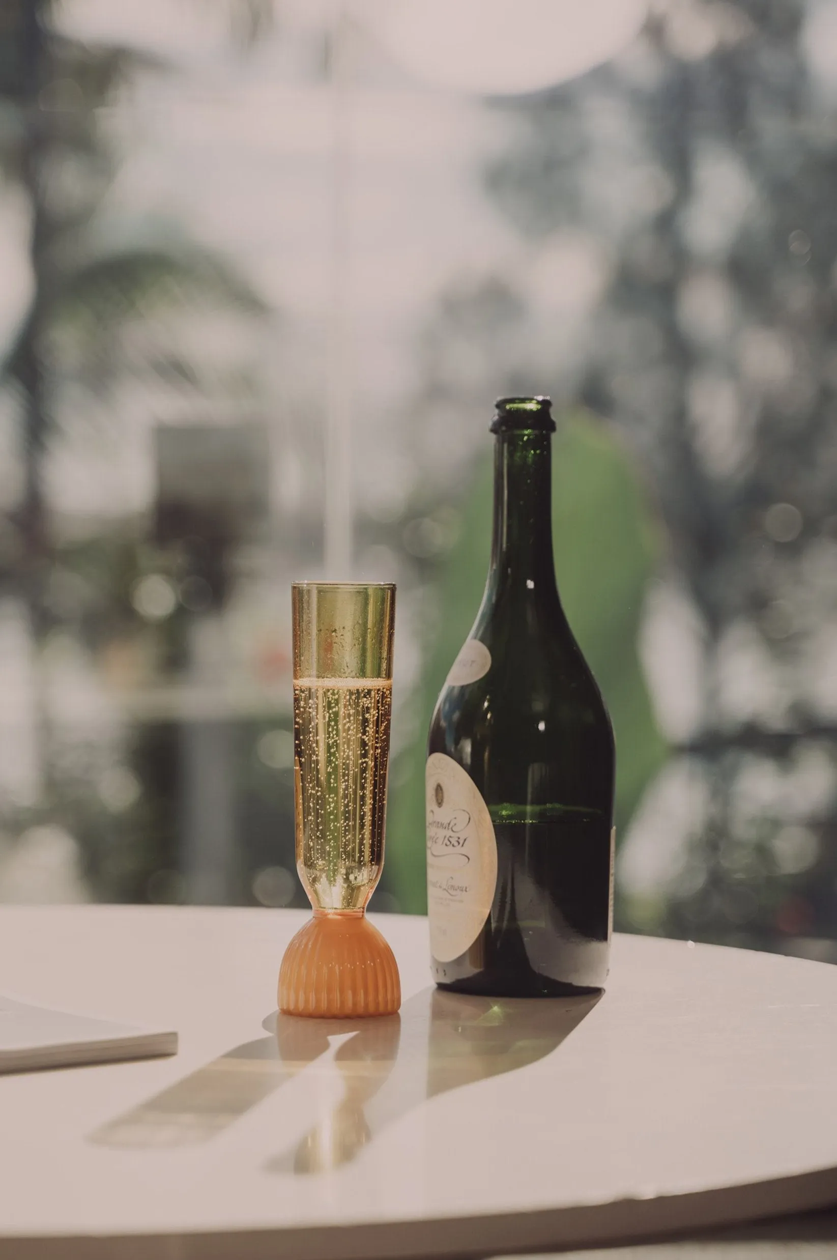 Kairos Champagne Flute | Yellow Topaz | Set of 2