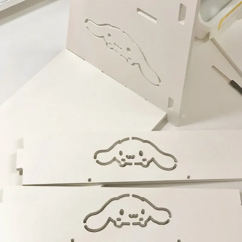 Kawaii Double Layer Display Shelves