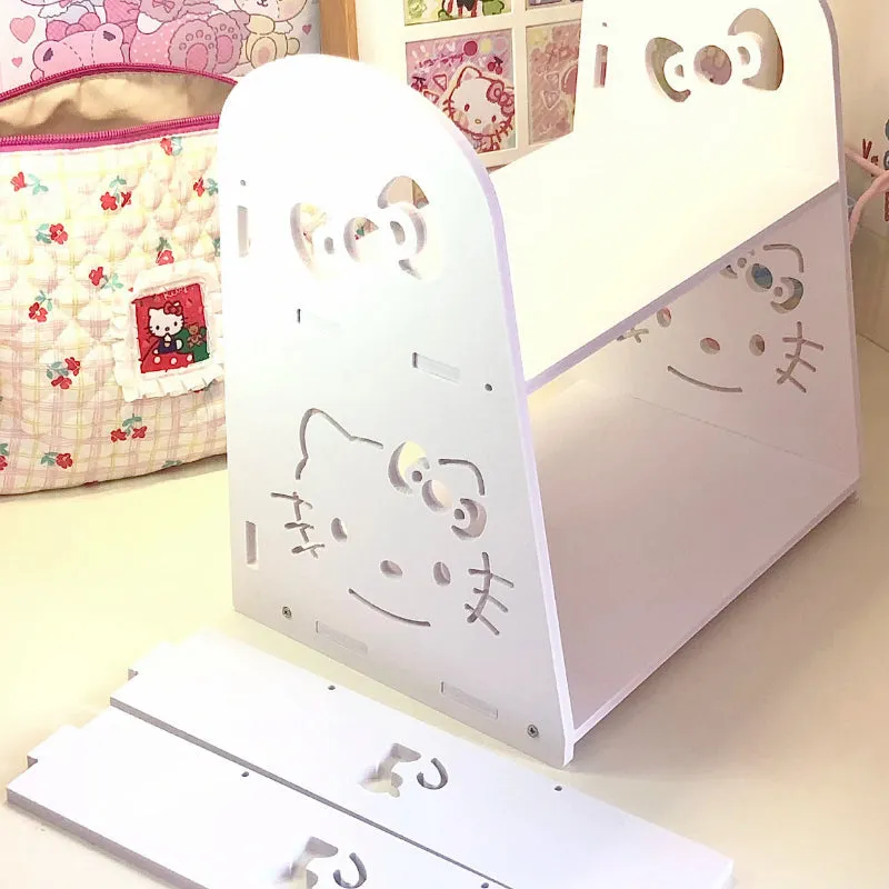 Kawaii Double Layer Display Shelves