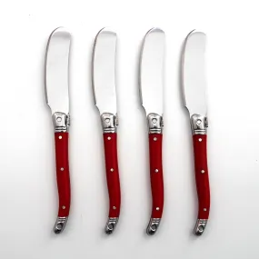 Laguiole Stainless Steel Butter Knives | Set of 4