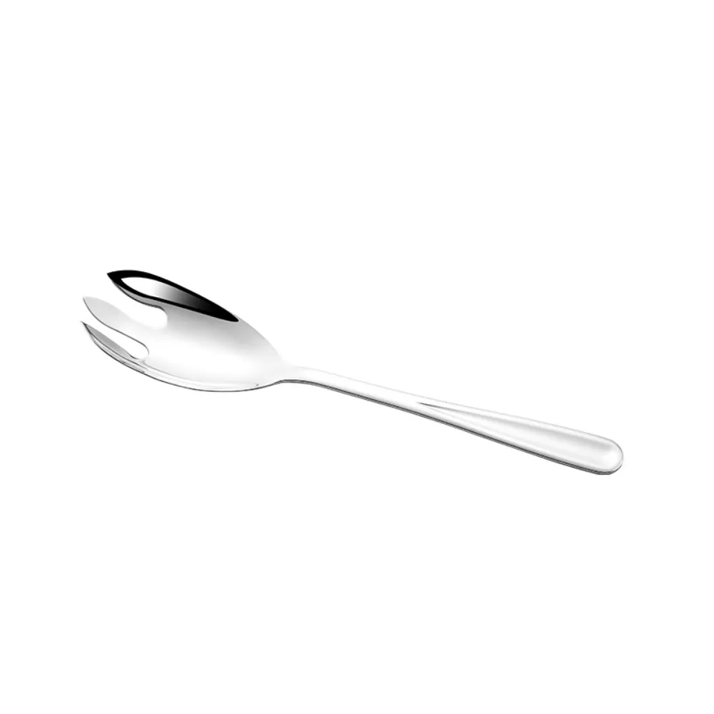 Large Salad Serving Stainless Steel Silverware Set