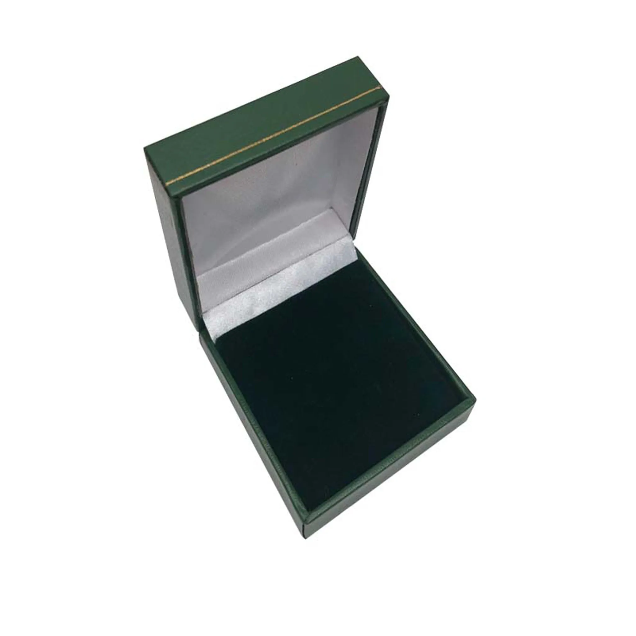 Leatherette Pendant Box Green