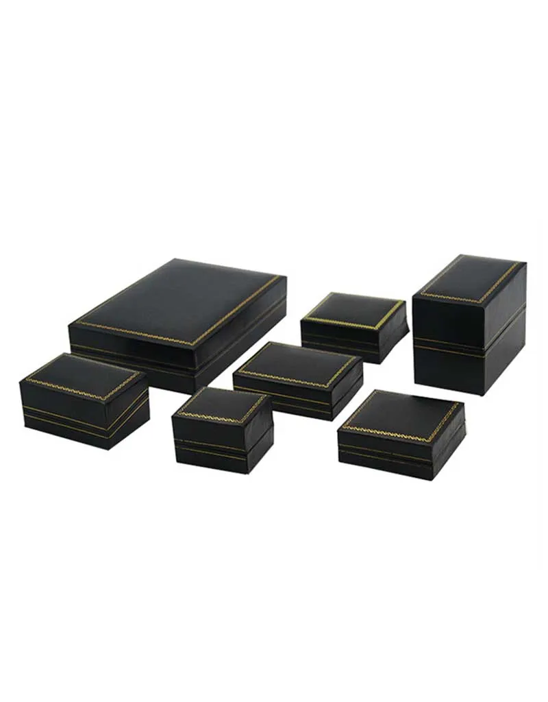 Leatherette Set Box Large Black