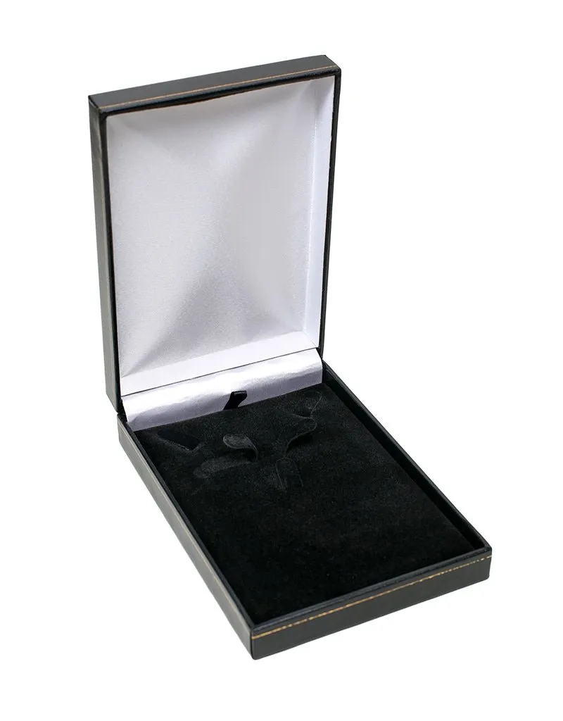 Leatherette Set Box Medium Black