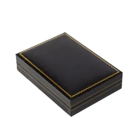Leatherette Set Box Medium Black