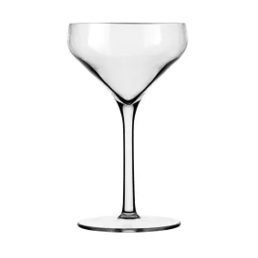 Libbey 92452 Infinium Series 8 oz. Round and Tritan™ Plastic Coupe Glass with Stemmed Base and Contemporary Bowl Shape, Case of 12