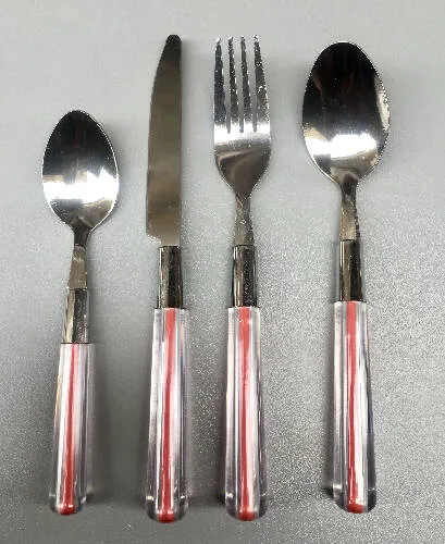 Libbey Party Moment 16 Piece Flatware Set