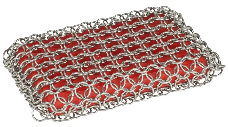 Lodge ACM10R41 Chainmail Scrubbing Pad, 13.23 in OAL :EA: QUANTITY: 1