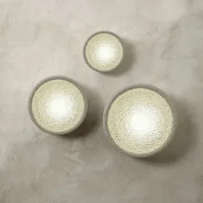 Lunar Textured Wall Sconce Set