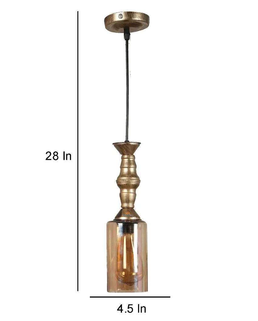 Luster Glass Single Hanging Ceiling Lamp