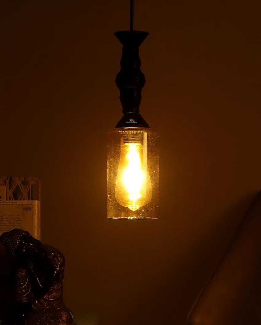 Luster Glass Single Hanging Ceiling Lamp