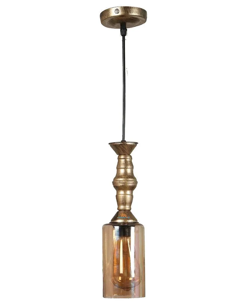 Luster Glass Single Hanging Ceiling Lamp