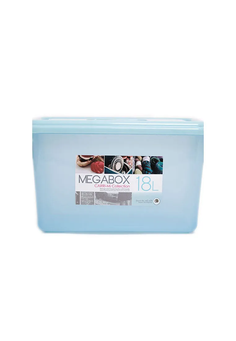 Megabox Carri-Mi Series Storage Box 18L - 28.5 x 23.3 x 28.5cm