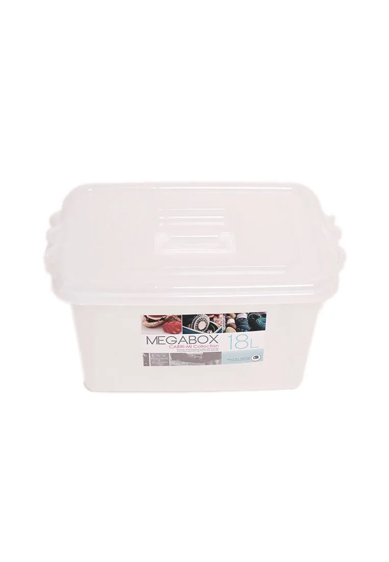 Megabox Carri-Mi Series Storage Box 18L - 28.5 x 23.3 x 28.5cm