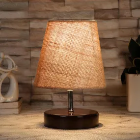 Mita Table Lamp With Jute Shade  - Beige