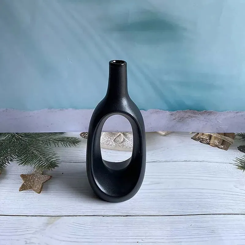 Modern Ceramic Vases Combo  | Set of 2