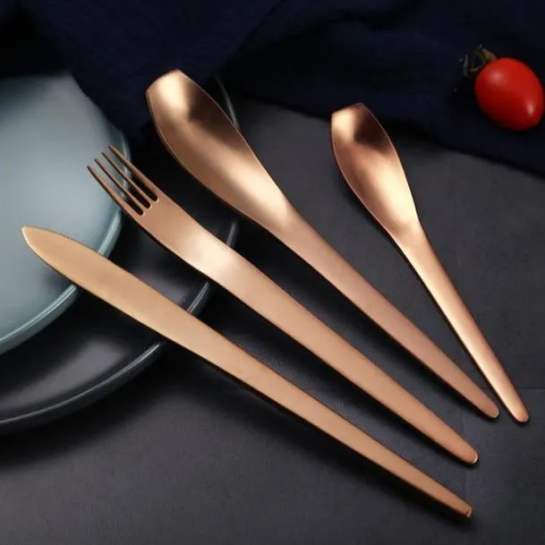 Modern Japanese Stainless Steel Cutlery Set