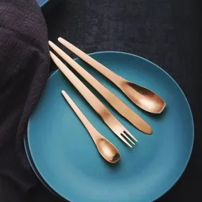 Modern Japanese Stainless Steel Cutlery Set