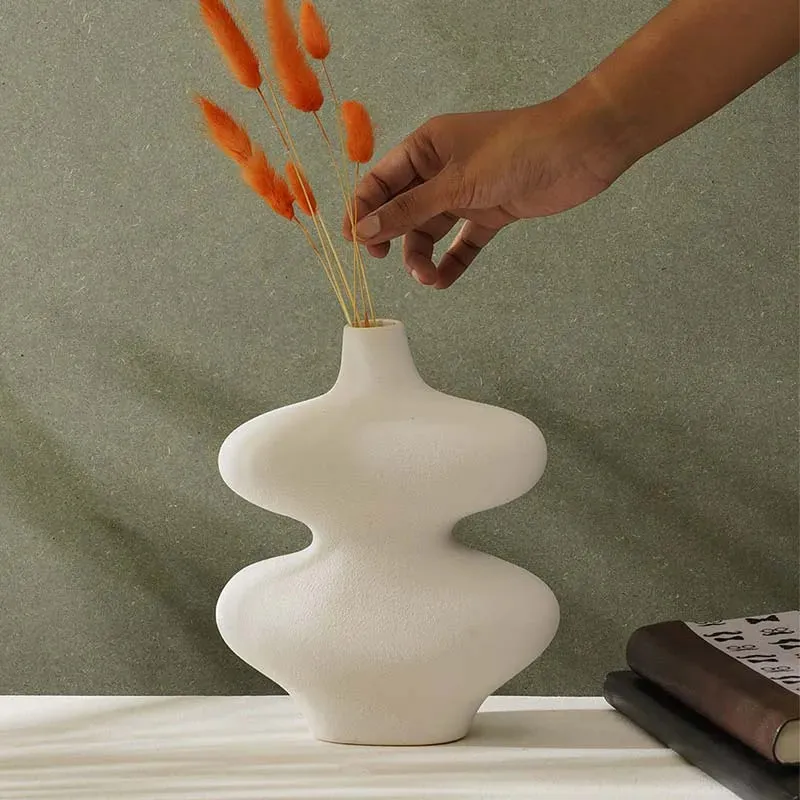 Multicolor Infinity Design Vase | Set Of 2