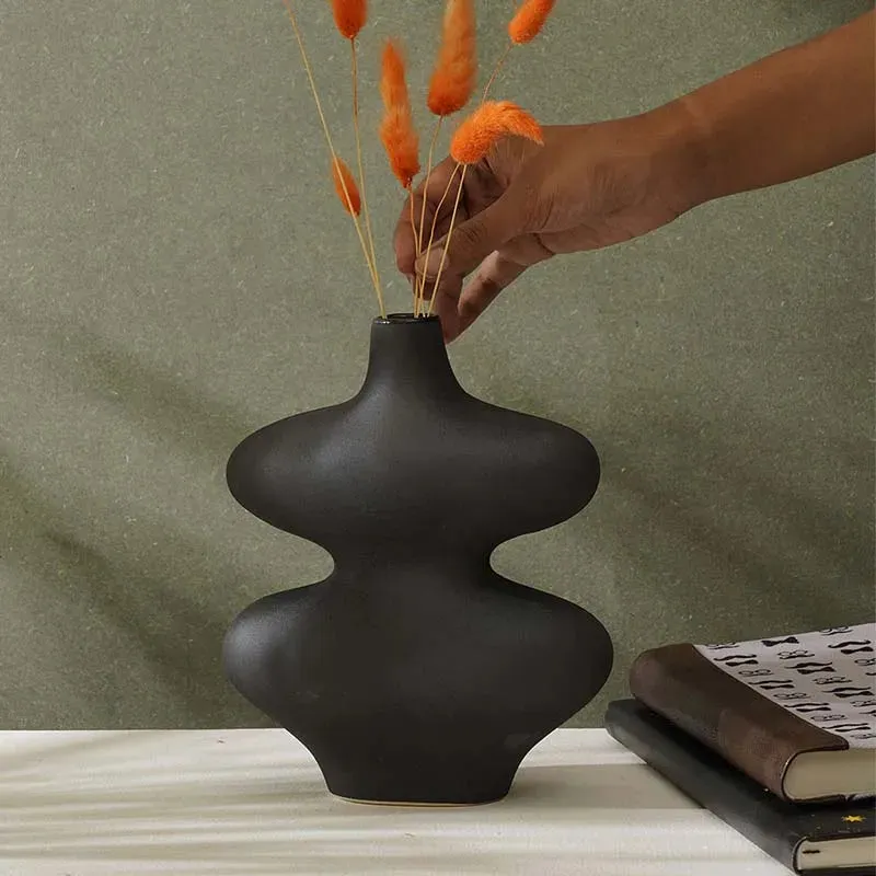 Multicolor Infinity Design Vase | Set Of 2