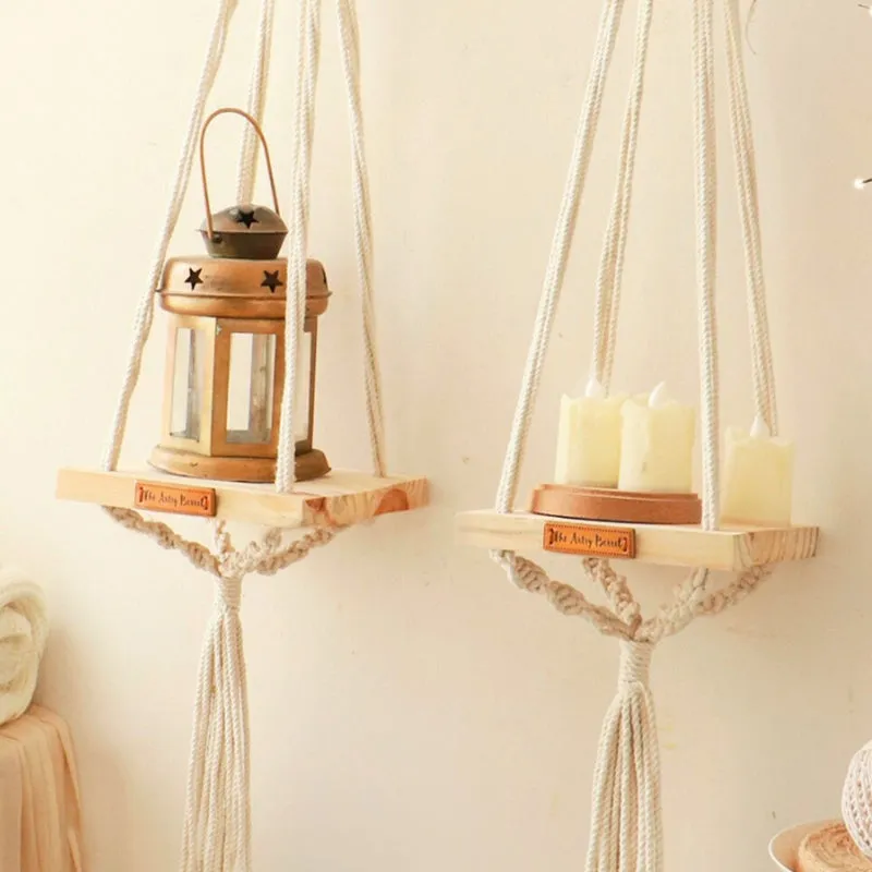 Nauko Handcrafted Floating Shelf - Set Of Two