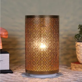 Navya Table Lamp With White Base