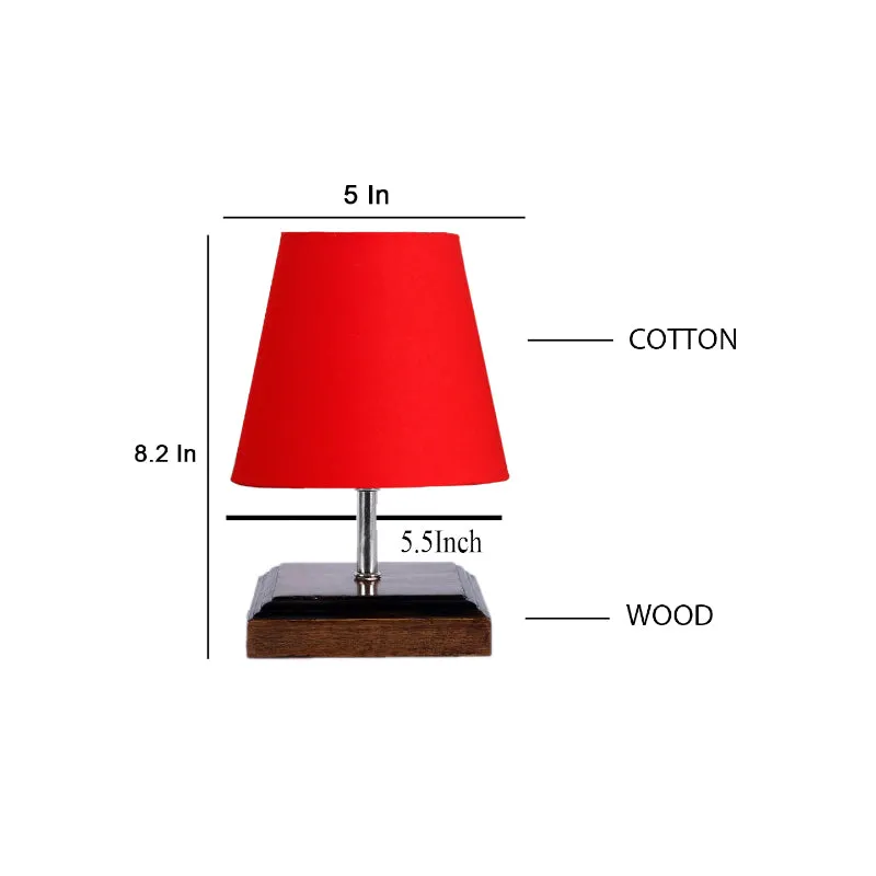Niksha Table Lamp  - Red