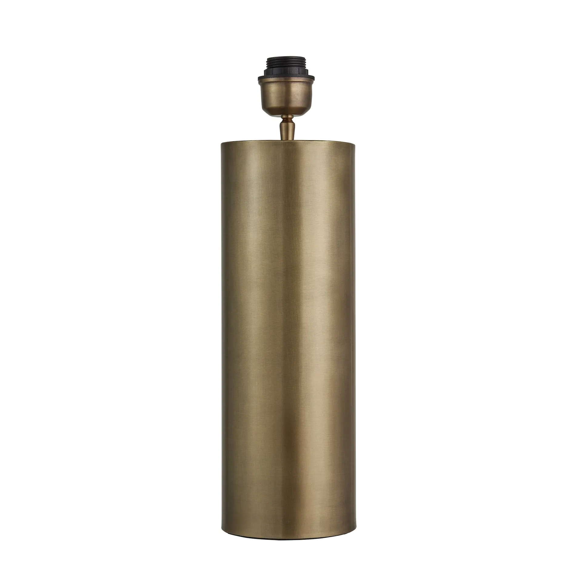 Pillar Cylinder Table Lamp - Brass