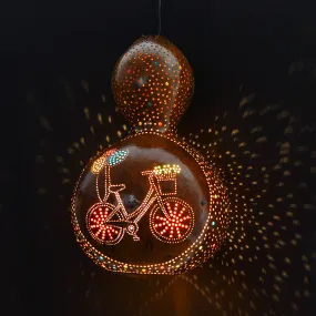 Pumpkin Lamp - Bicycle with Balloons | 205
