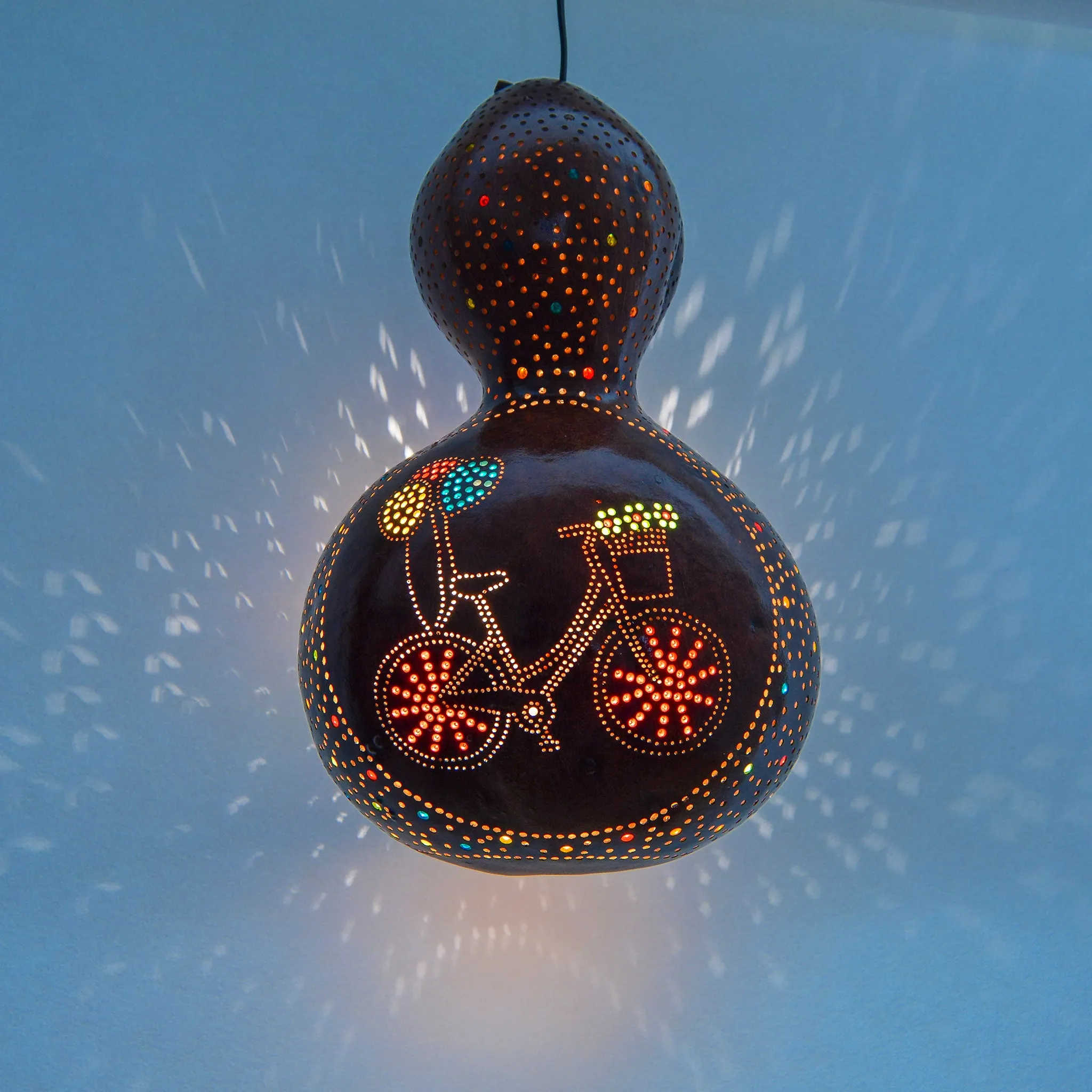 Pumpkin Lamp - Bicycle with Balloons | 205