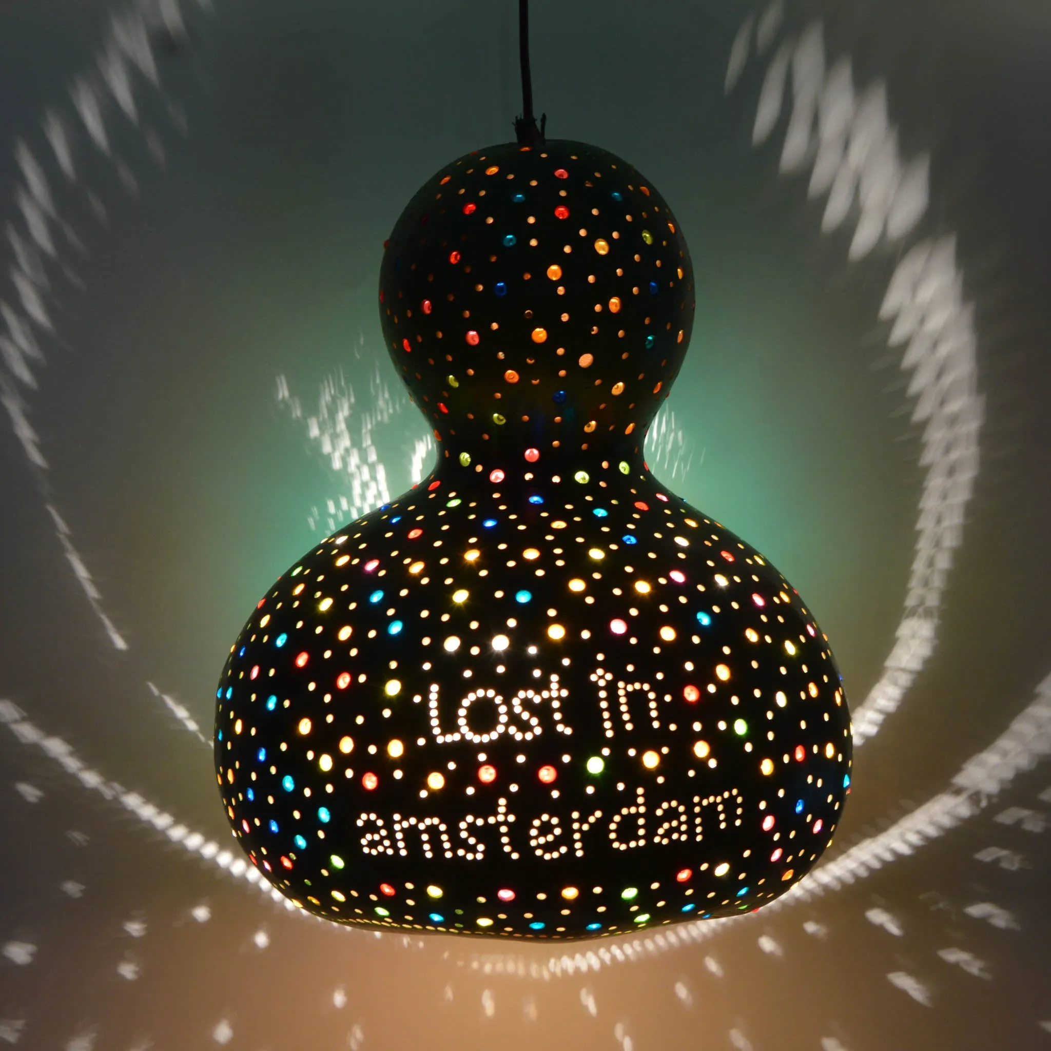 Pumpkin Lamp - Joint in Hand (Green) |273