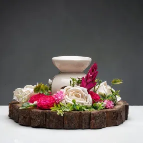 Raina Solawood Flower Tray with Diffuser