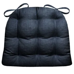 Rave Indigo Blue Indoor / Outdoor Dining Chair Cushions & Patio Chair Cushions