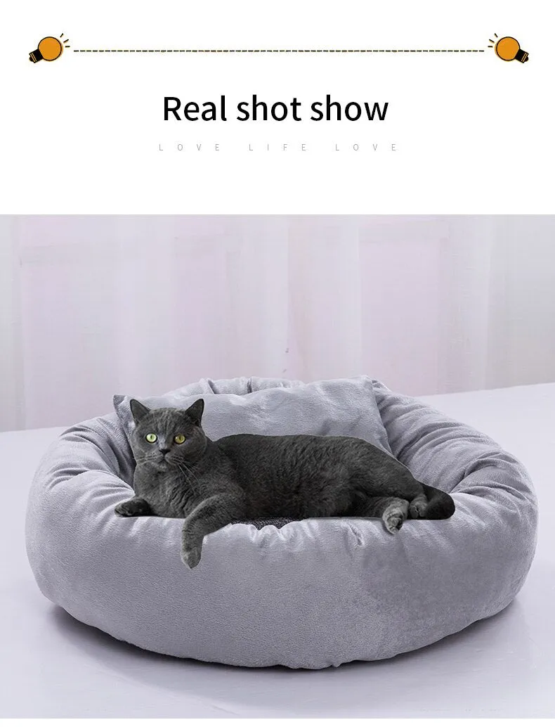 Round Warm Cat Sofa