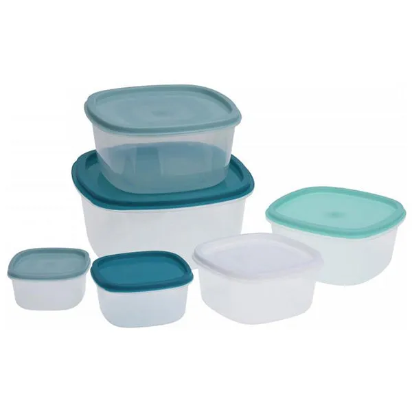 Set of 6 lunch boxes Scale Eh