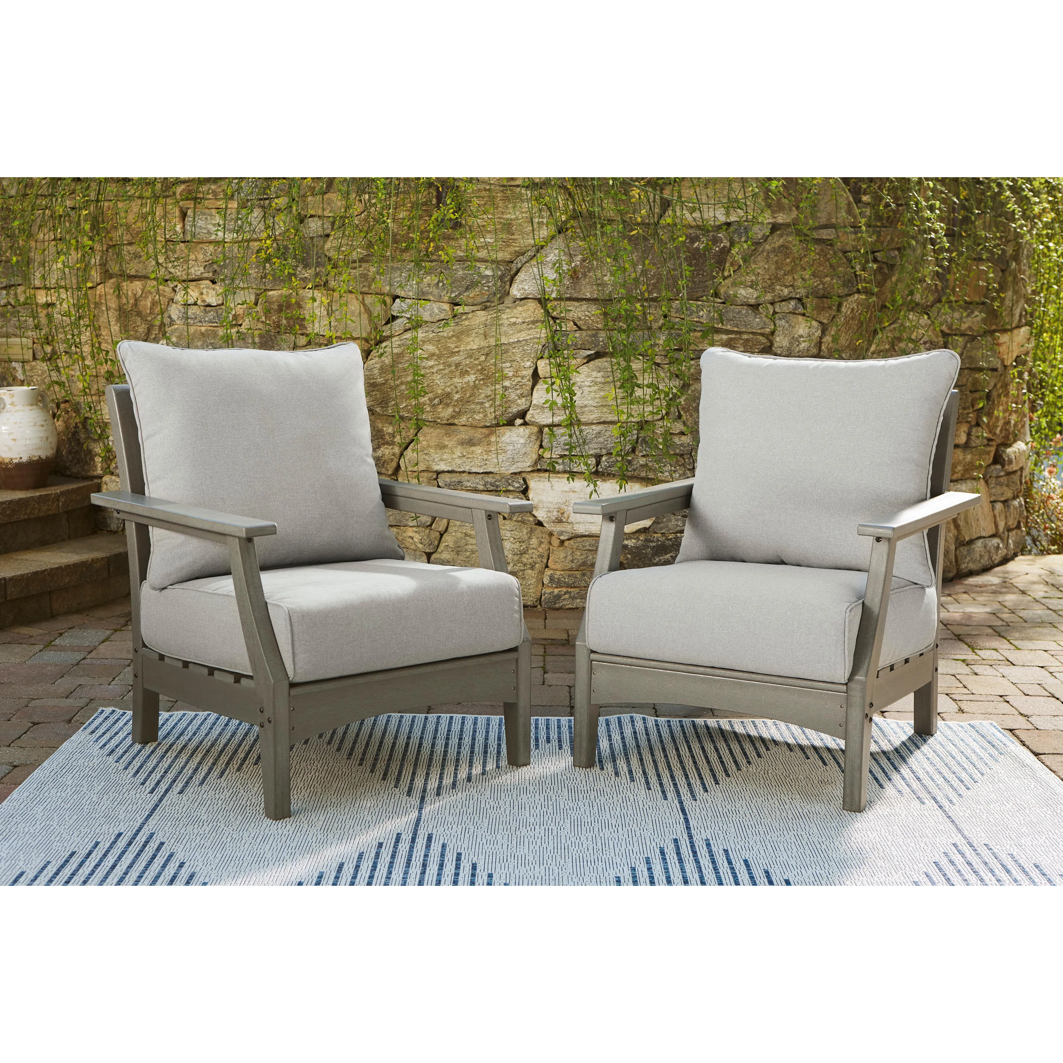 Signature Design by Ashley Visola P802-820 Lounge Chair with Cushion