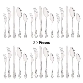 Silver Royal Dinnerware Set