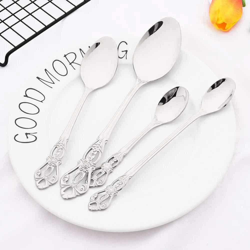 Silver Royal Dinnerware Set