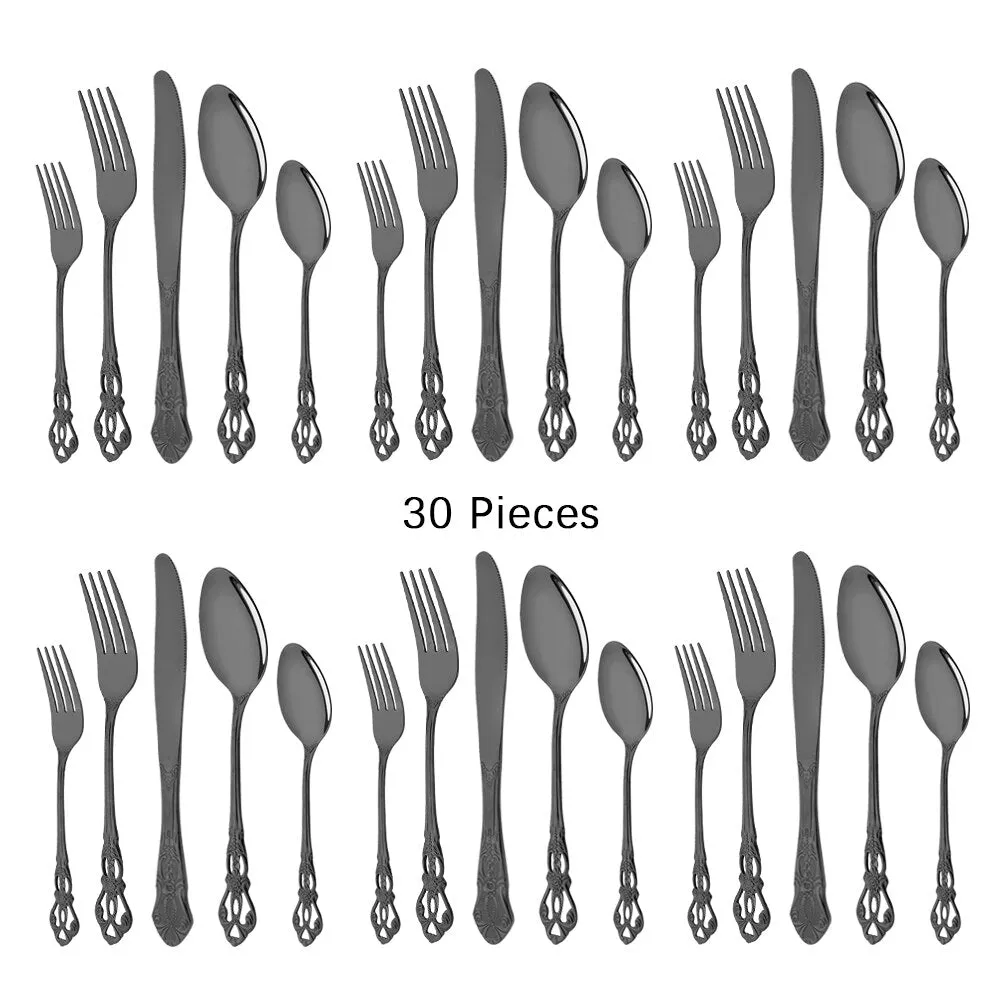 Silver Royal Dinnerware Set