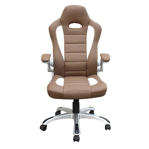 Sport Race Executive Chair in Color Camel
