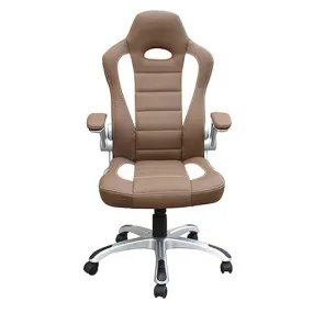 Sport Race Executive Chair in Color Camel