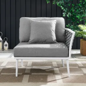 Stance Outdoor Patio Aluminum Right-Facing Armchair by Modway