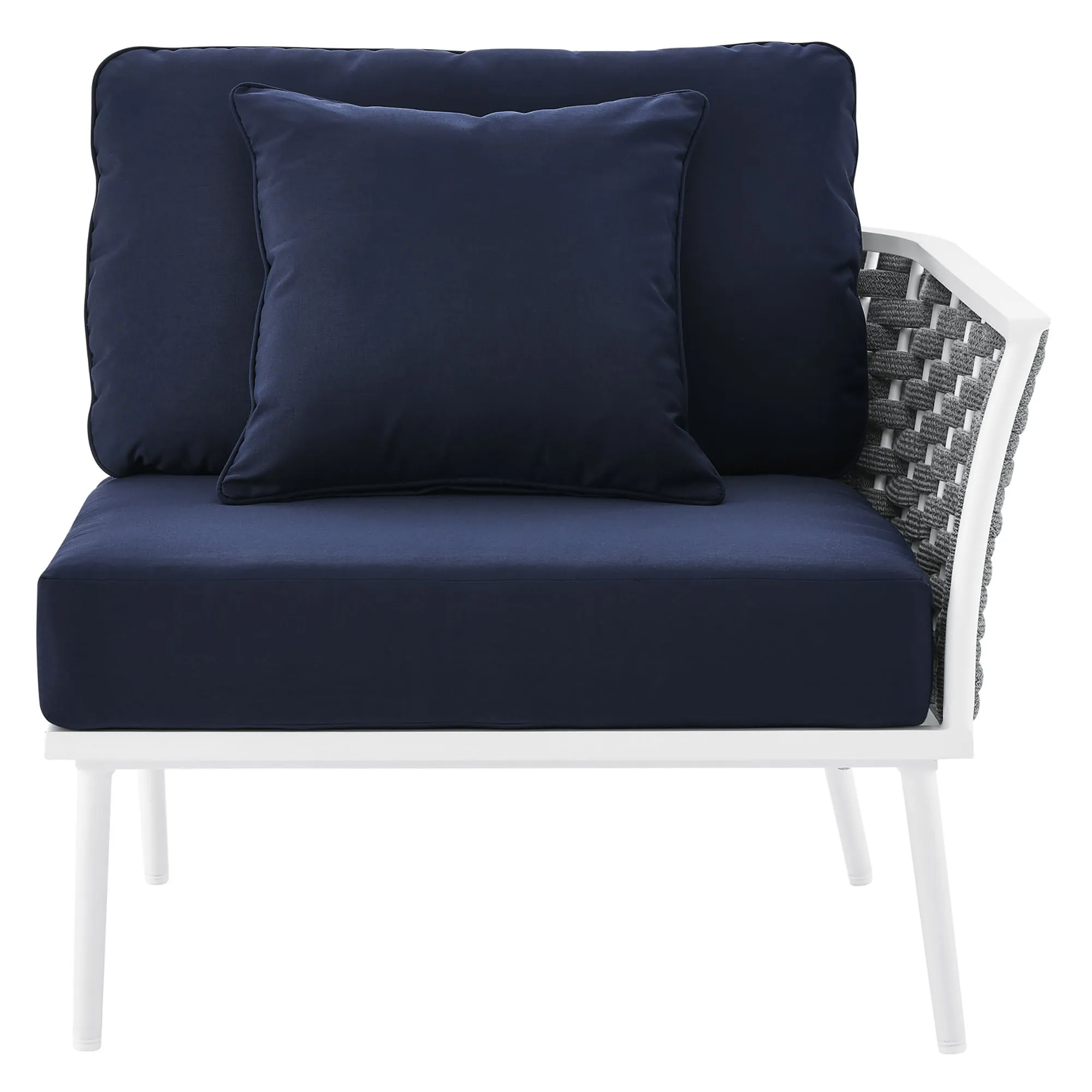 Stance Outdoor Patio Aluminum Right-Facing Armchair by Modway