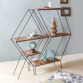 Stella Metal Floor Shelf Set of 2