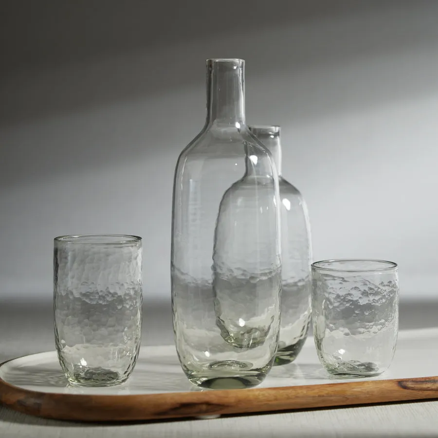 Tabou Hammered Glassware