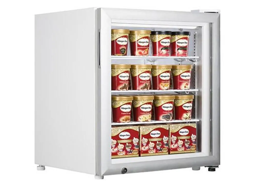 Tefcold UF100G 90 Ltr Glass Door Display Freezer