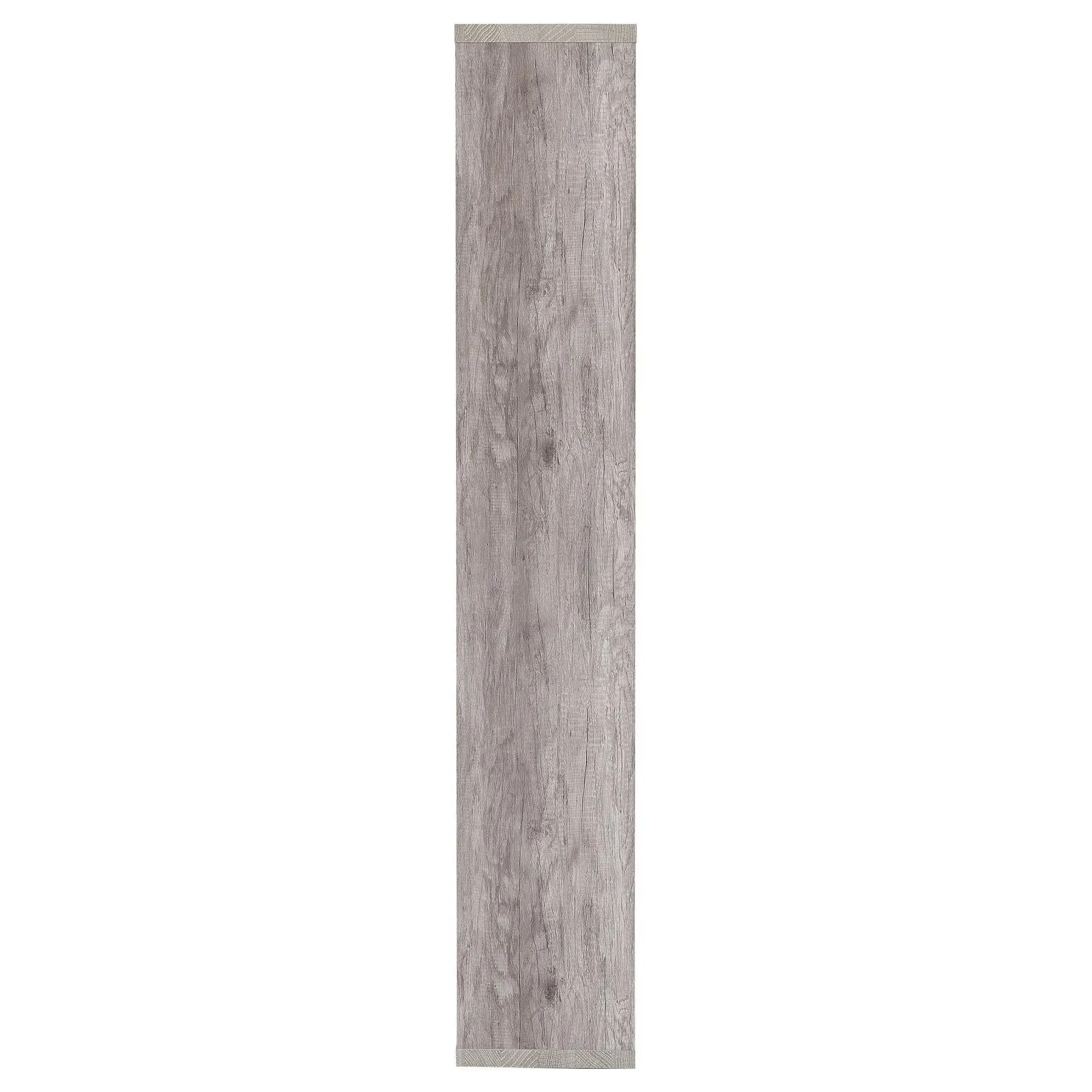 Theo Gray Driftwood 10-Shelf Bookcase