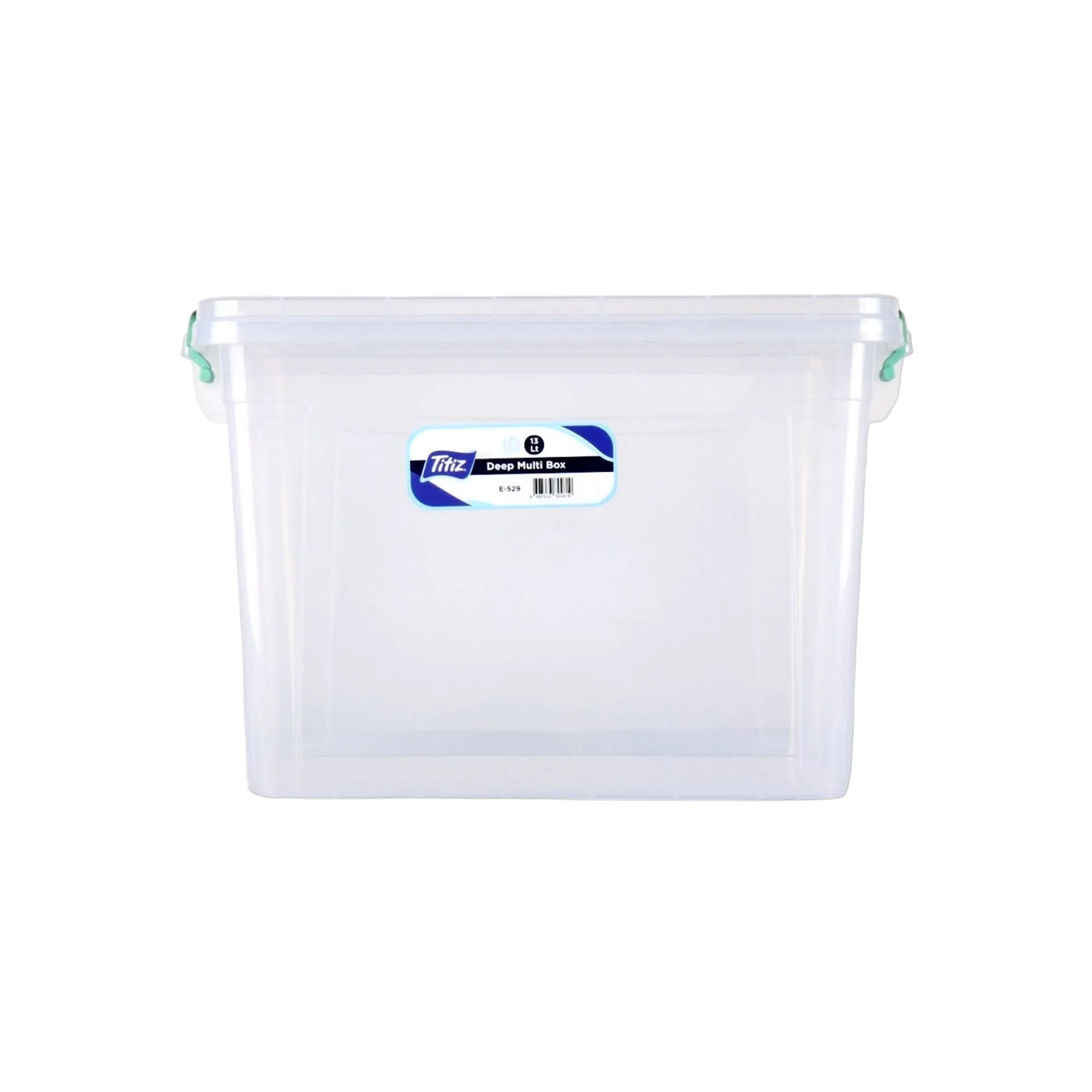 Titiz Plastic Deep Storage Utility Container Multi Box No5 13L E-529
