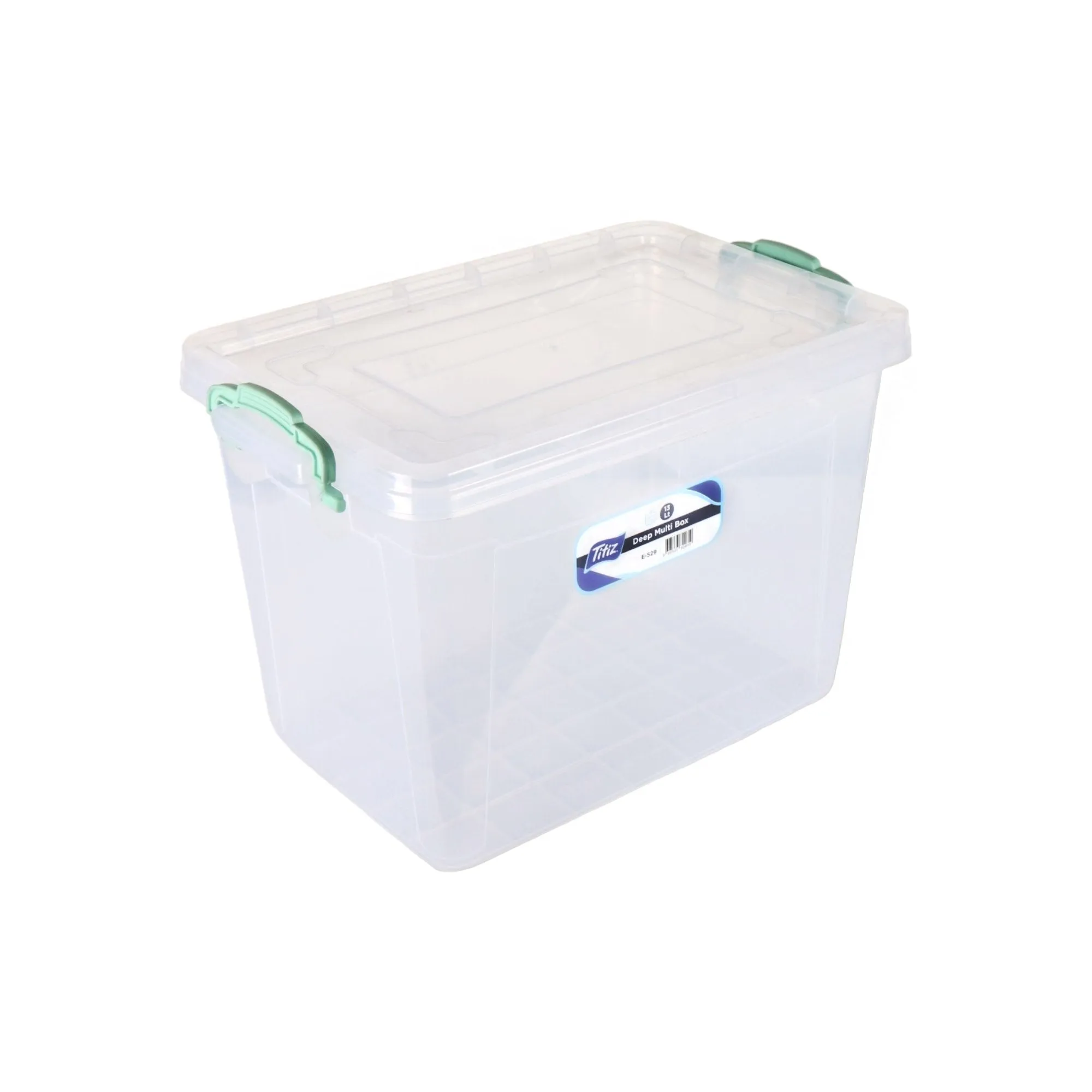 Titiz Plastic Deep Storage Utility Container Multi Box No5 13L E-529