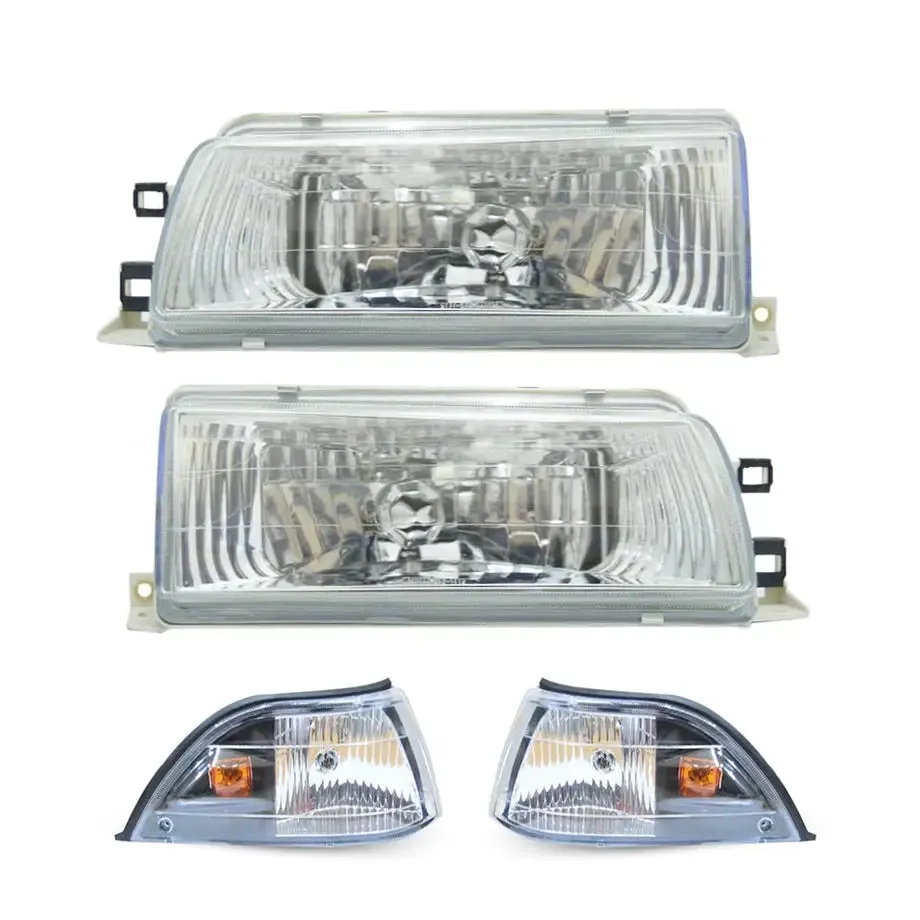 Toyota Twincam (88-93) Crystal Headlights With Corner Lamps